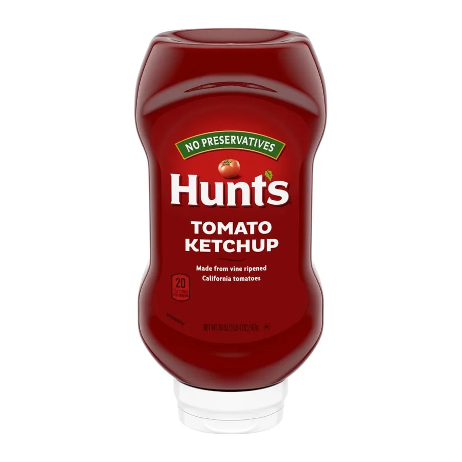 Hunt's Tomato ketchup, front of pack
