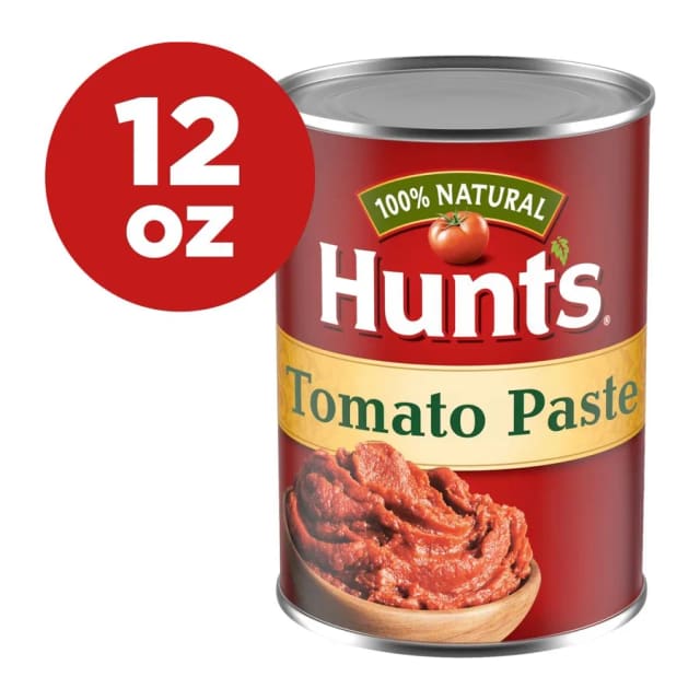 Hunt's Tomato Paste, front of pack