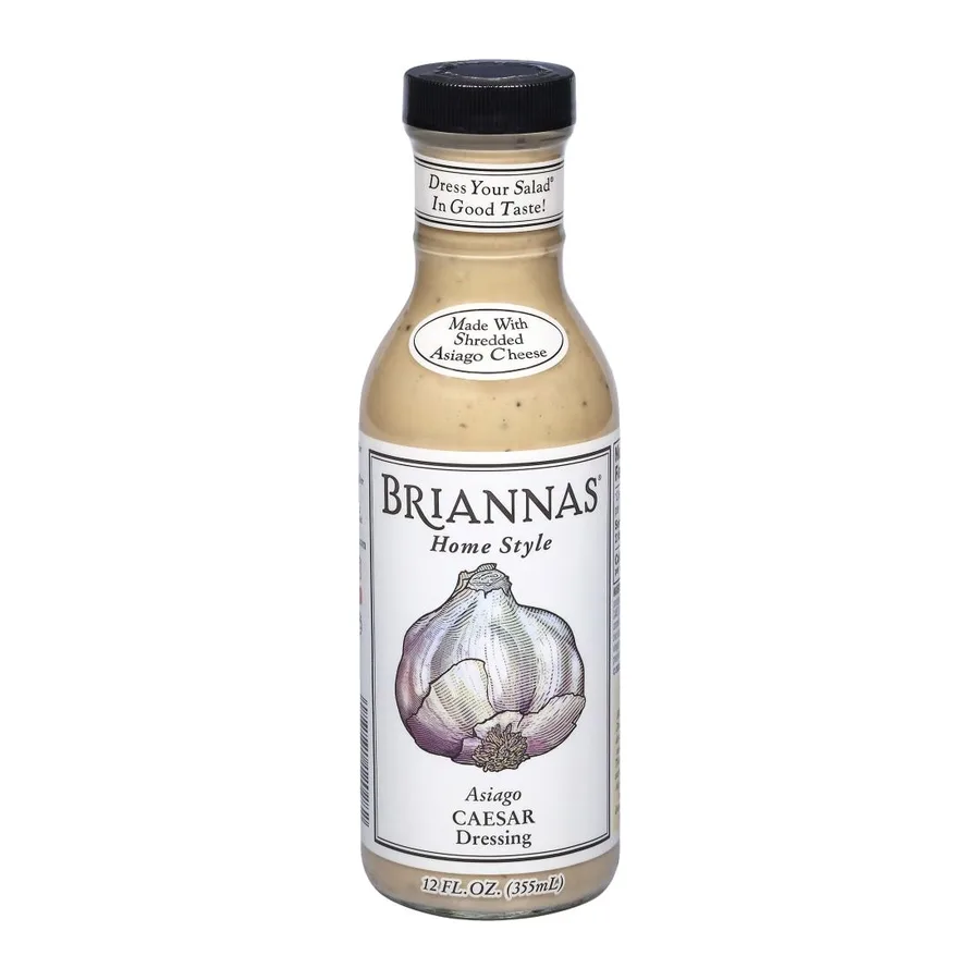 Briannas Asiago caesar dressing, front of pack