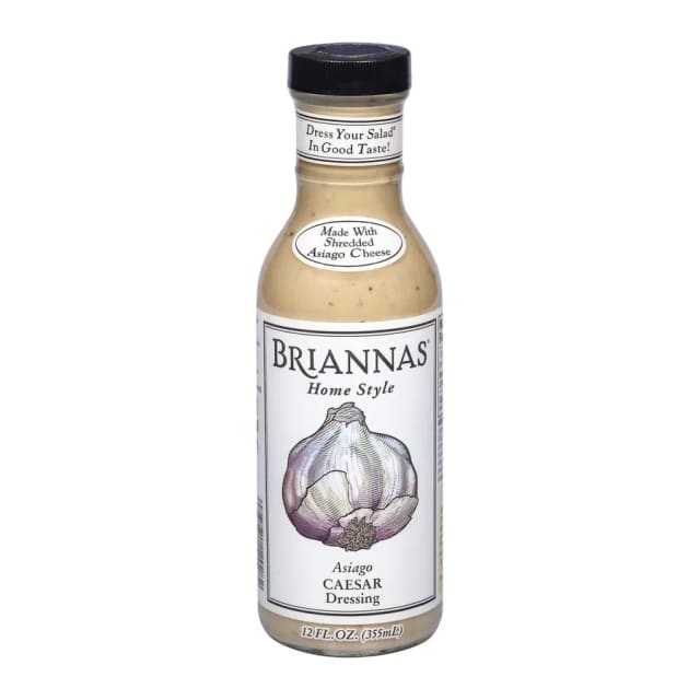 Briannas Asiago caesar dressing, front of pack