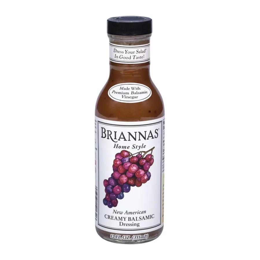 Briannas Home style dressing, front of pack