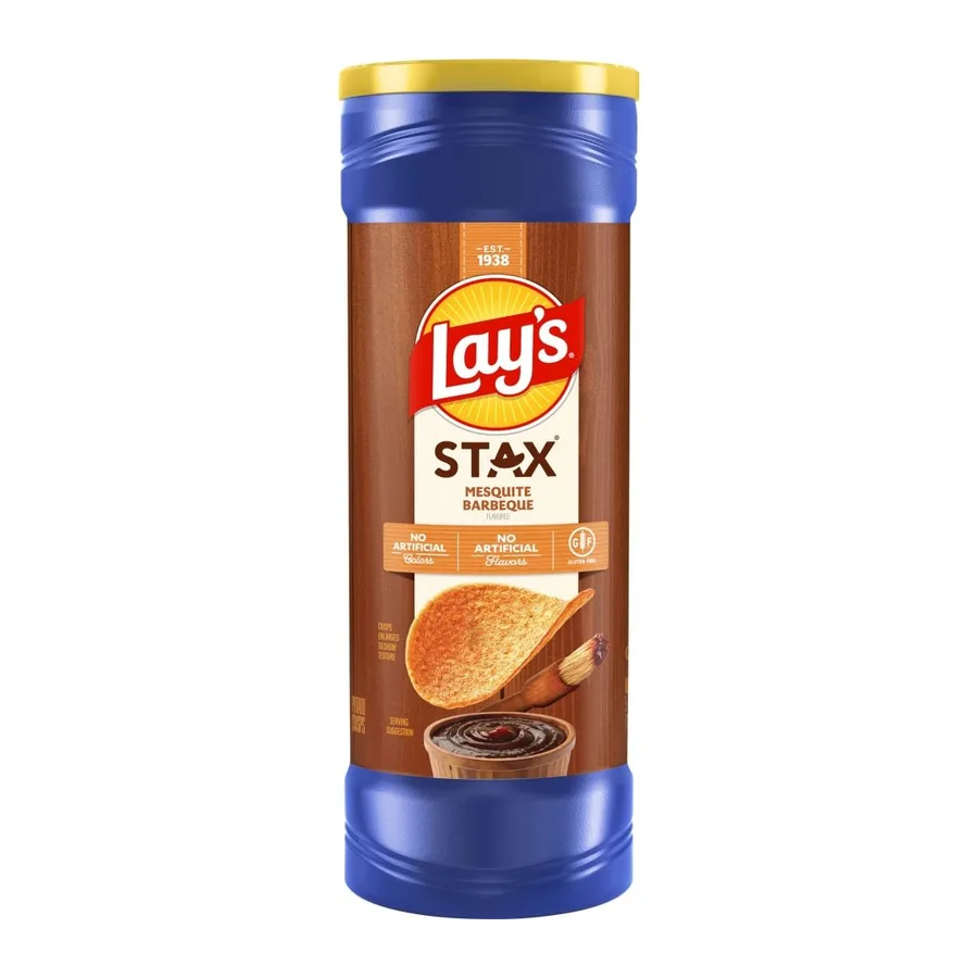 Lay's Stax original potato crisps, front of pack