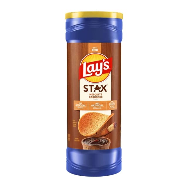Lay's Stax original potato crisps, front of pack