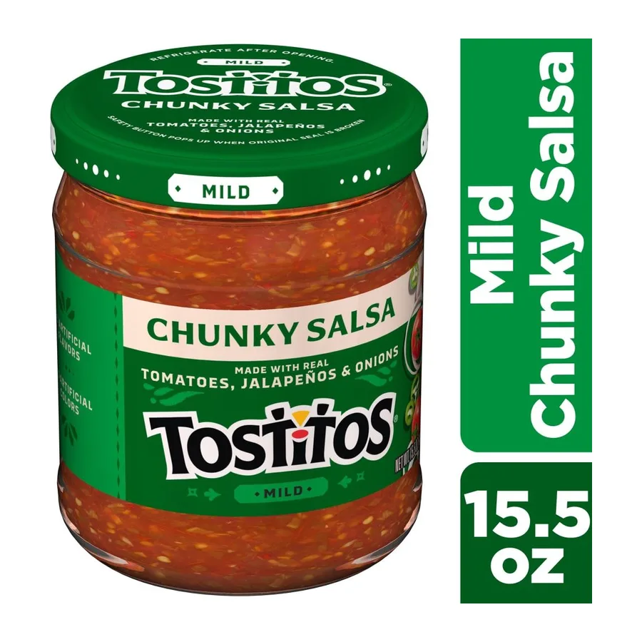 Tostitos Chunky Salsa Mild, front of pack