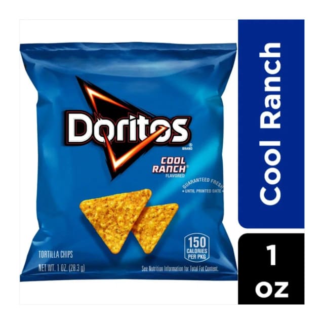 Doritos Cool Ranch Doritos, front of pack