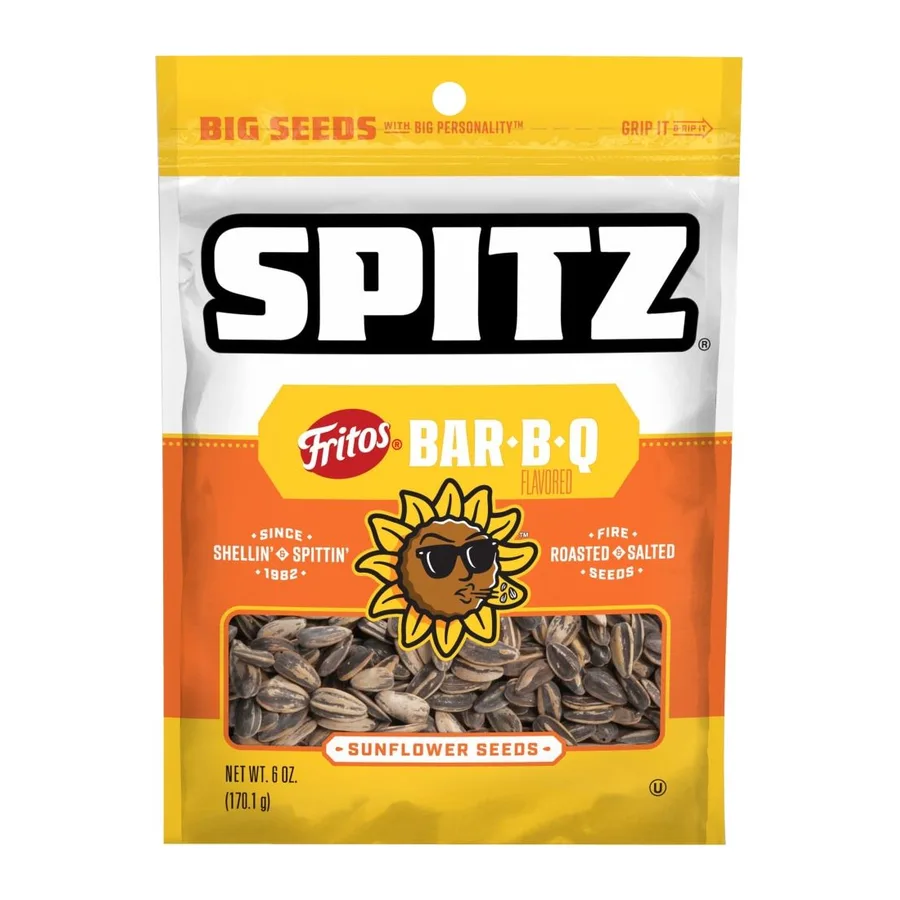 Spitz Sunflower Seeds, Smoky Bbq, front of pack