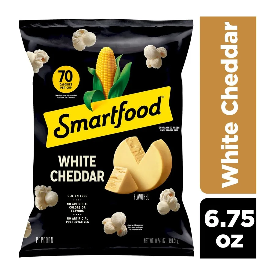 Smartfood Popcorn, front of pack