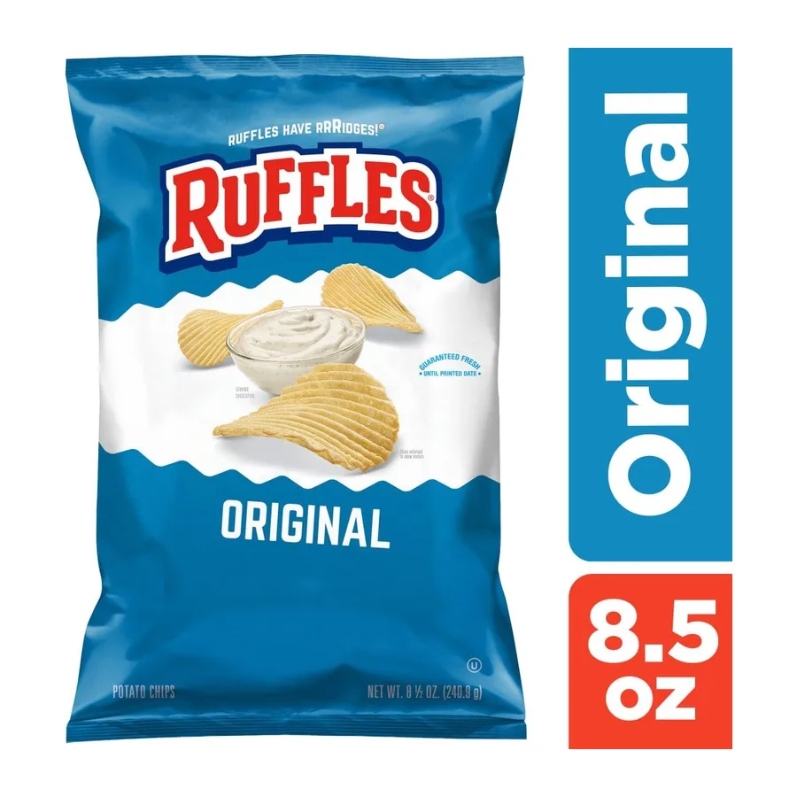 Ruffles Original, front of pack