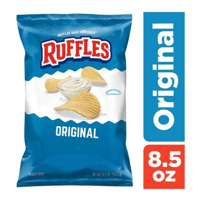 Ruffles Original, front of pack
