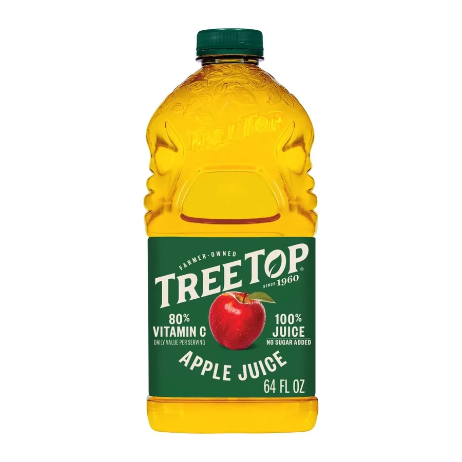 Tree Top Apple juice, front of pack