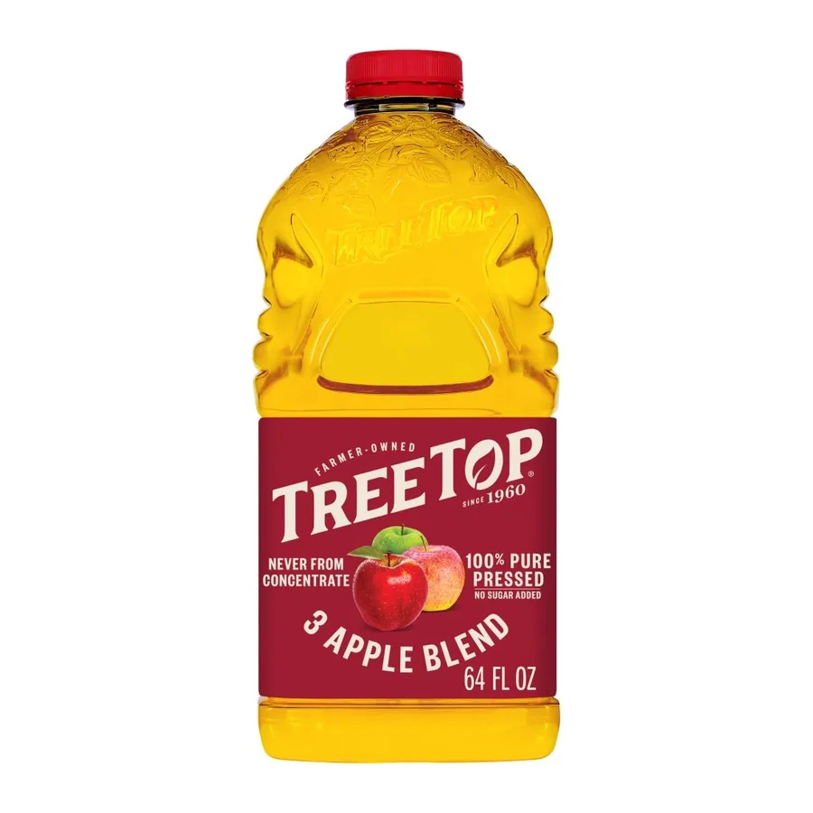 Tree Top Apple Juice, front of pack