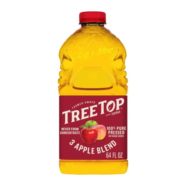 Tree Top Apple Juice, front of pack