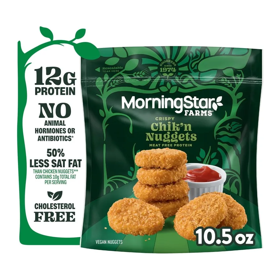 Morningstar Farms Veggie Chik’N Nuggets, front of pack