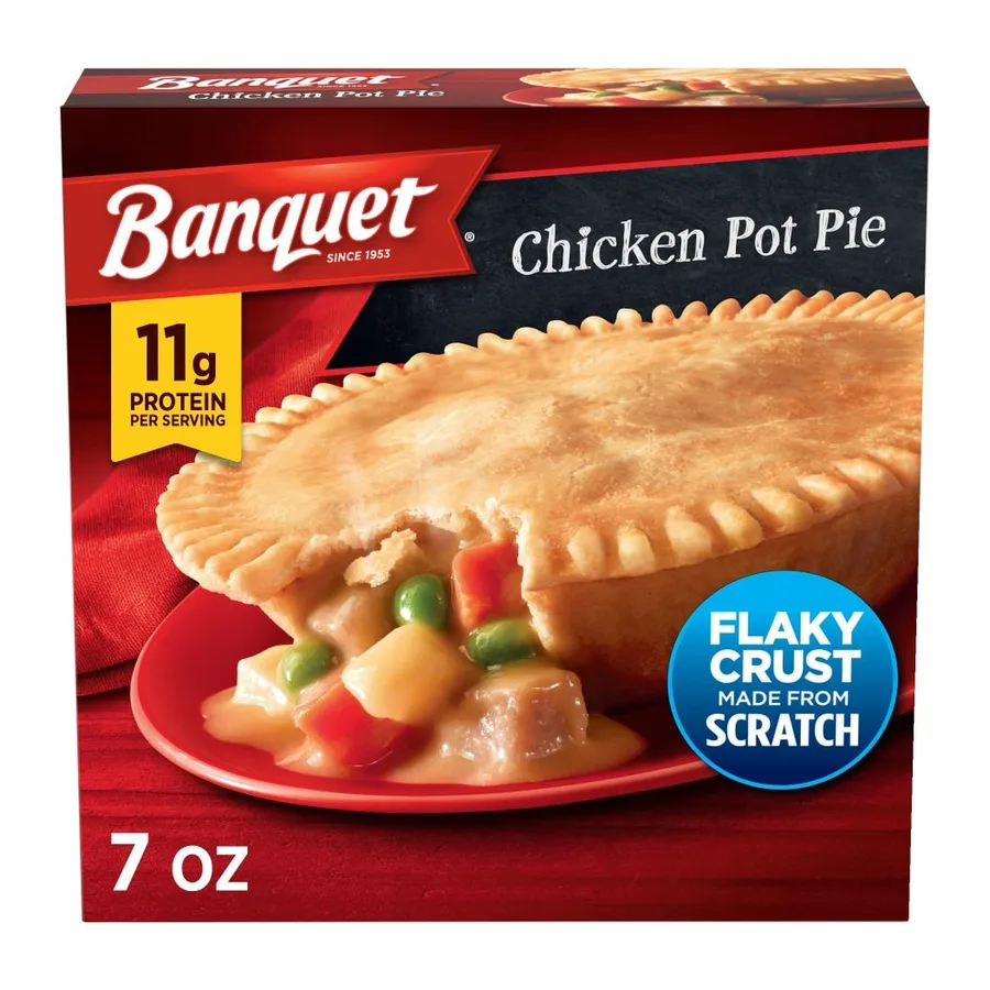 Banquet Chicken Pot Pie, front of pack