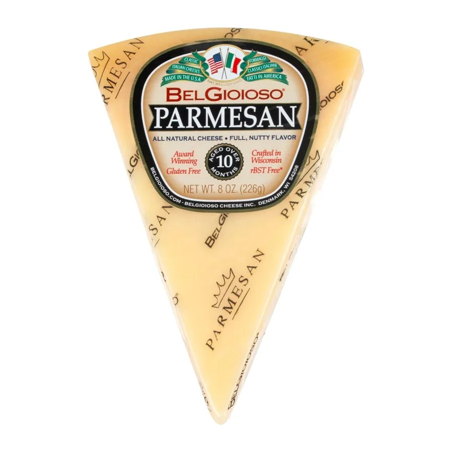 Belgioioso Parmesan Cheese, front of pack