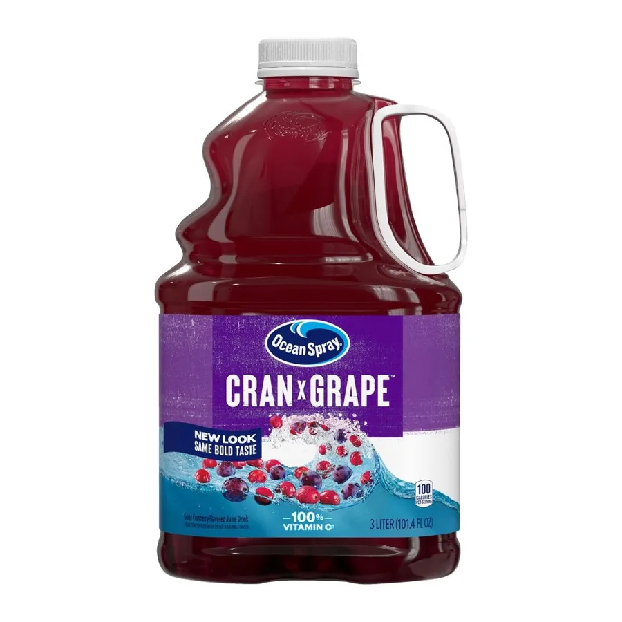 Ocean Spray Grape Cranberry Juice Drink From Concentrate, front of pack