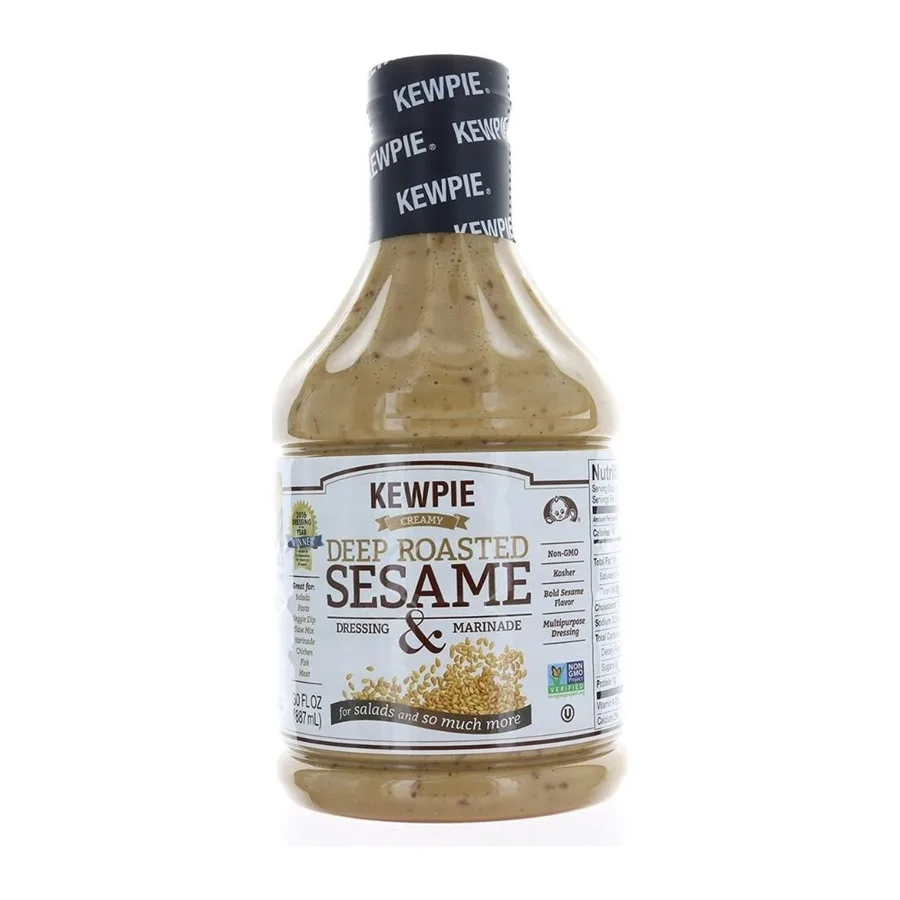 Kewpie Deep Roasted Sesame Dressing & Marinade, front of pack