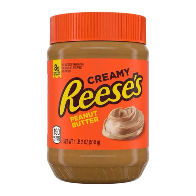 Reese's Creamy Peanut Butter, front of pack