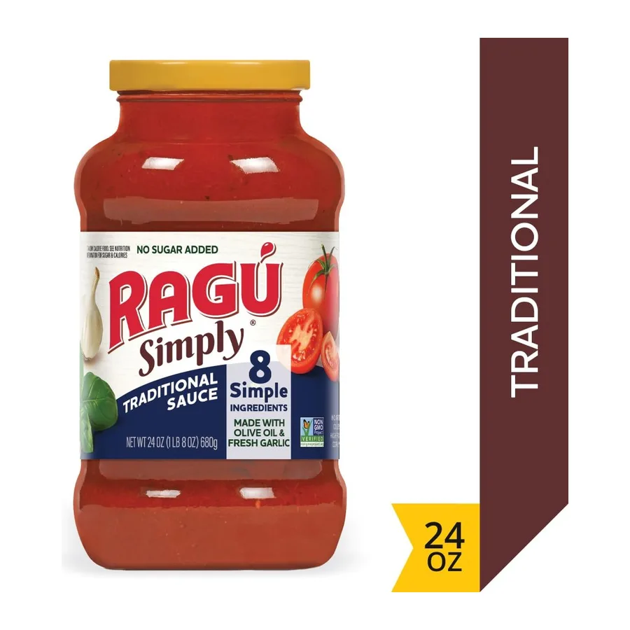 Rag Simply Traditional Sauce, front of pack