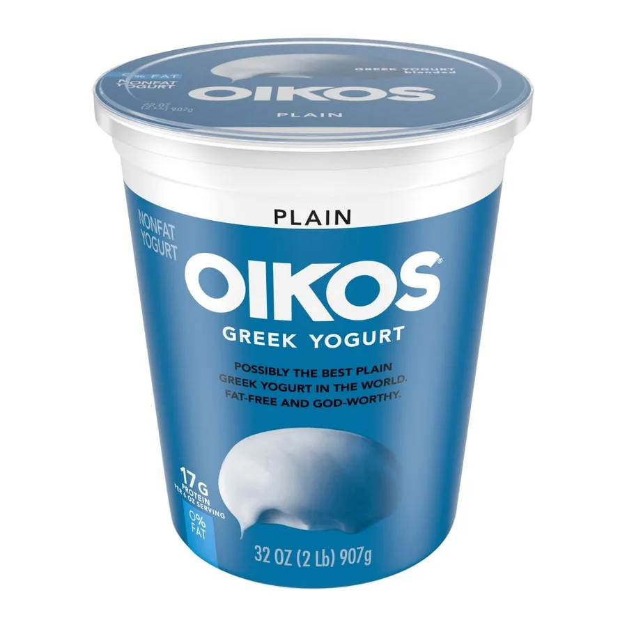 Dannon Nonfat yogurt, front of pack