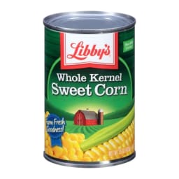 Libby's Whole kernel sweet corn, front of pack