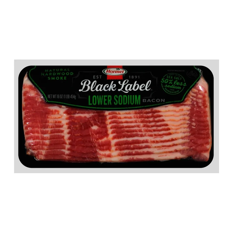 Black Label Bacon, front of pack