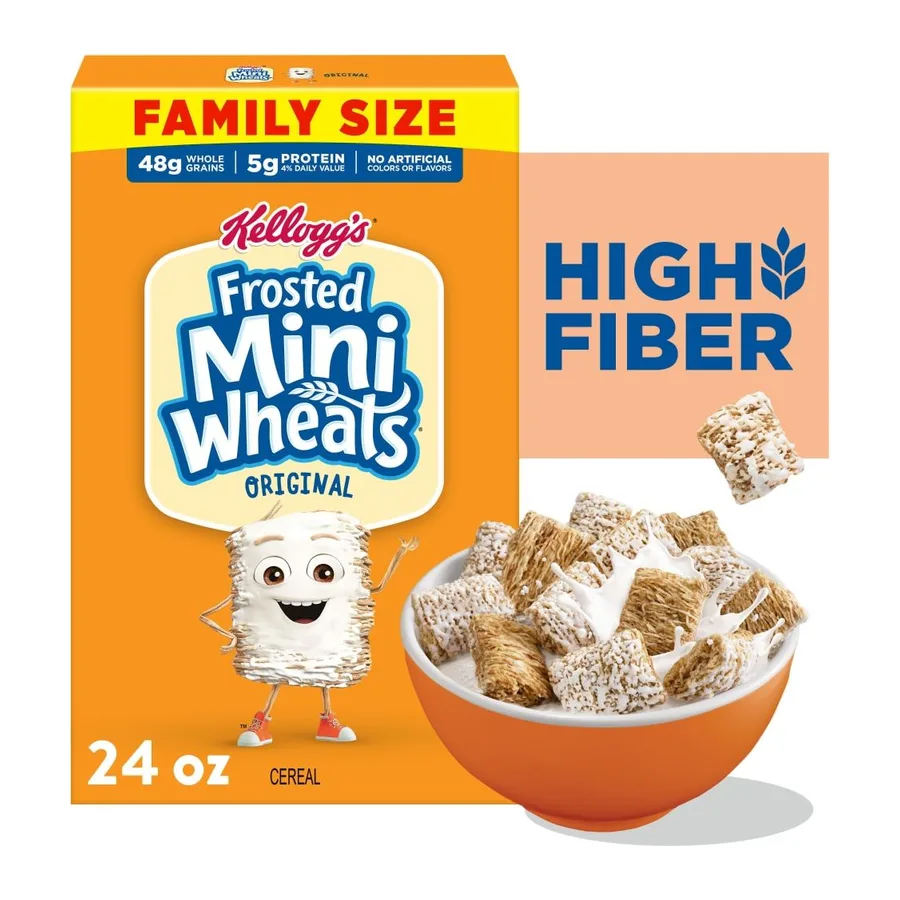 Kellogg's Original whole grain cereal, front of pack