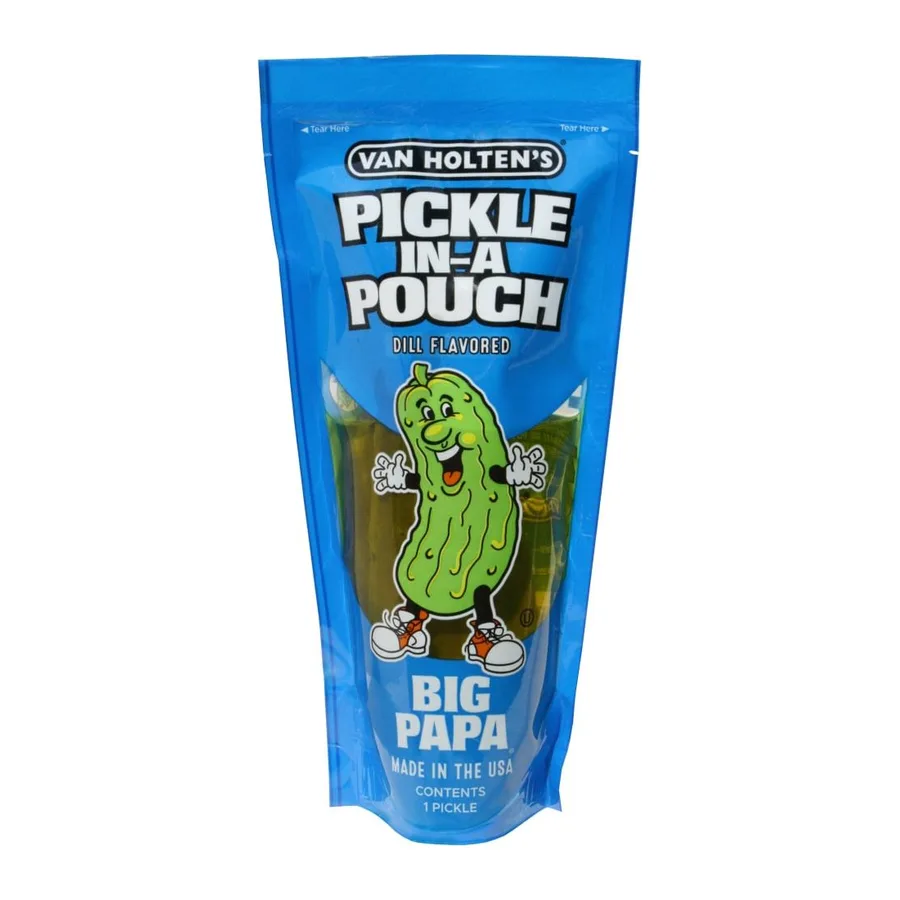 Van Holten's Big papa pickle, front of pack