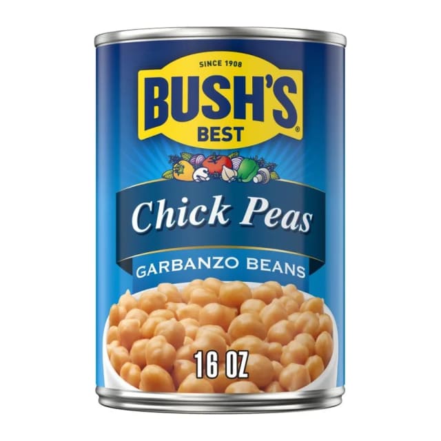 Bush's Best Bush's garbanzos chick peas, front of pack