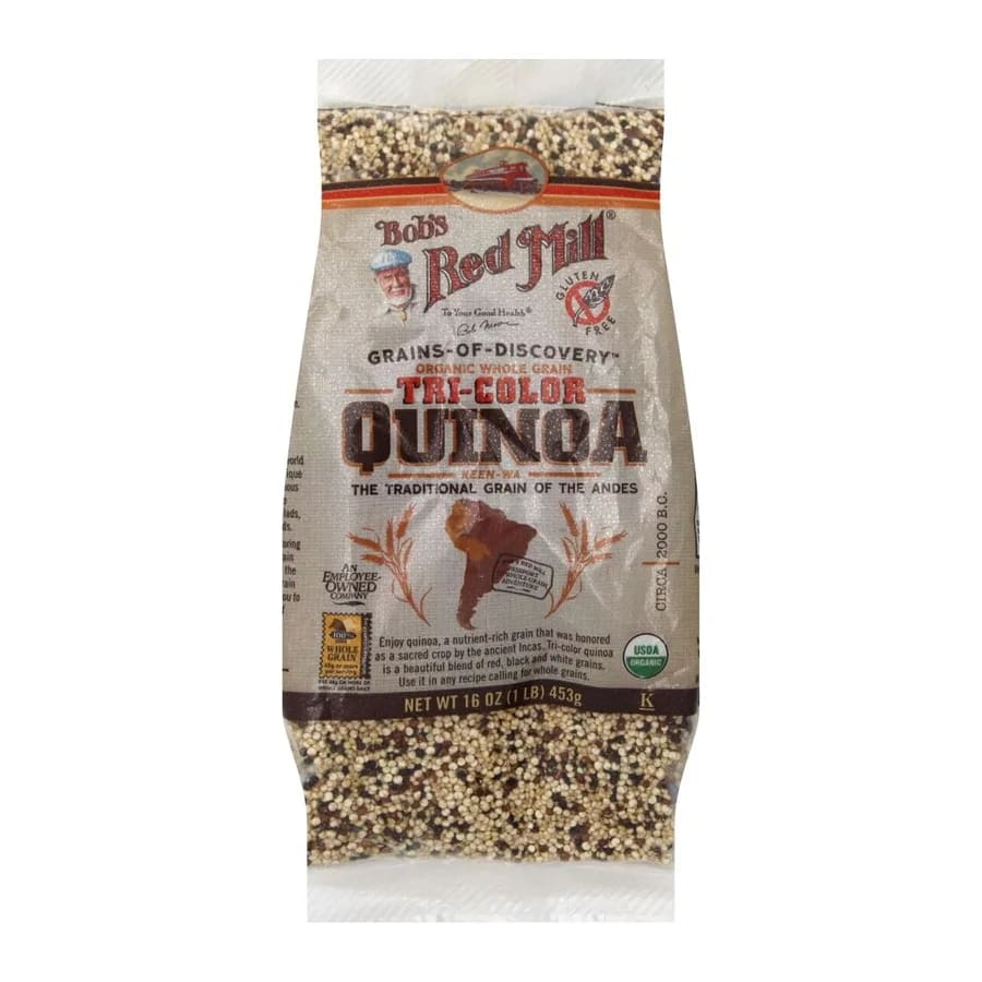 Bob's Red Mill Organic Tri-color Quinoa, front of pack