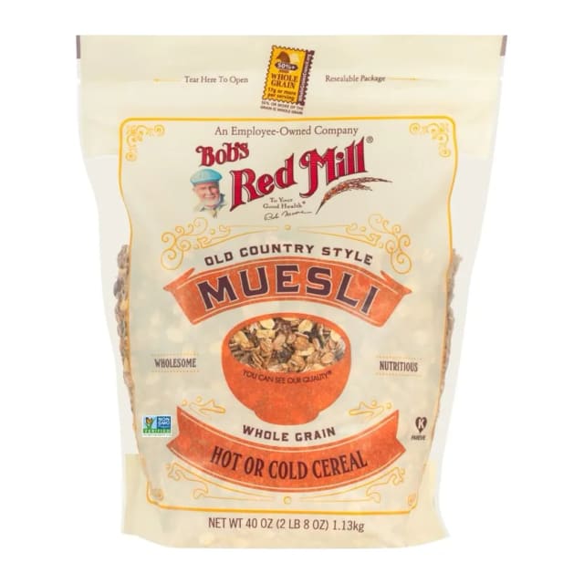 Bob's Red Mill Old Country Style Muesli, front of pack