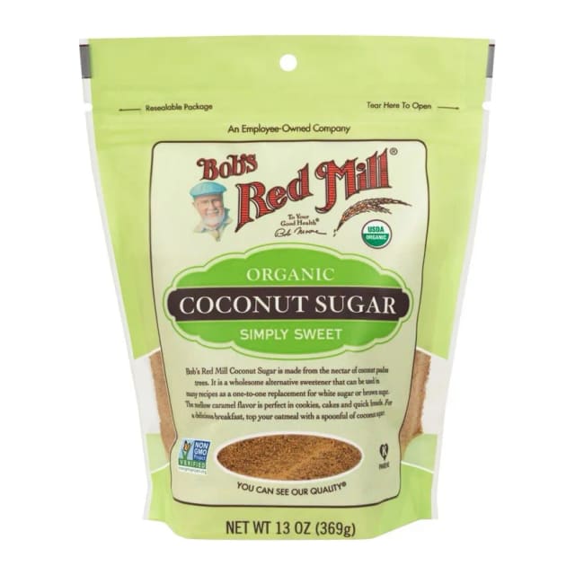 Bob's Red Mill Organic coconut sugar, front of pack