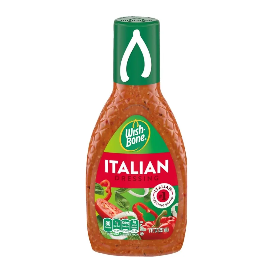 Wish-Bone Italian dressing, front of pack