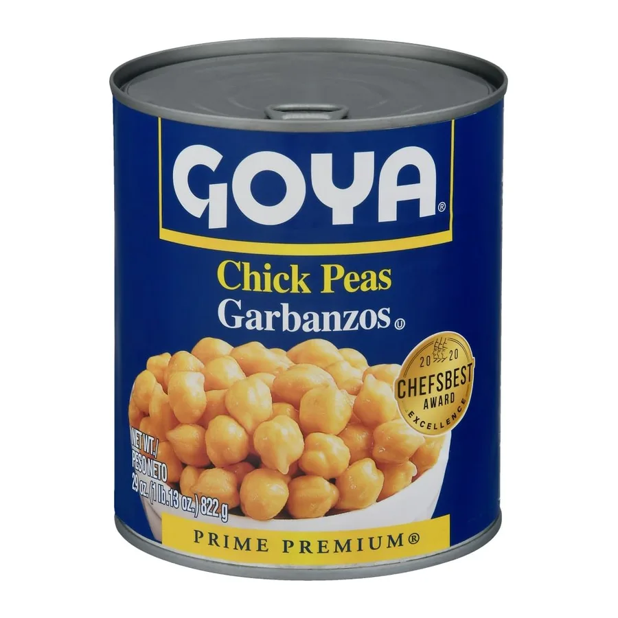 Goya Chick peas, front of pack