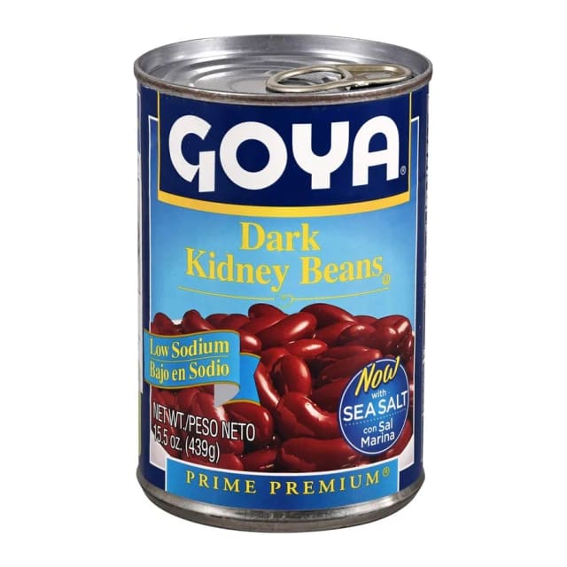 Goya Dark Kidney Beans, front of pack