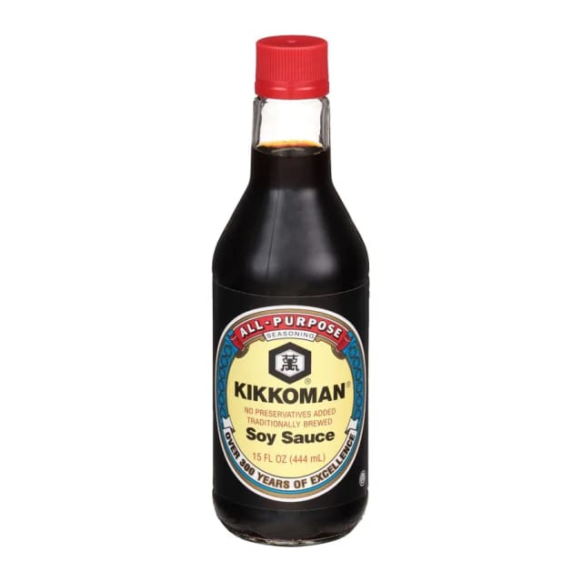 Kikkoman Soy sauce, front of pack