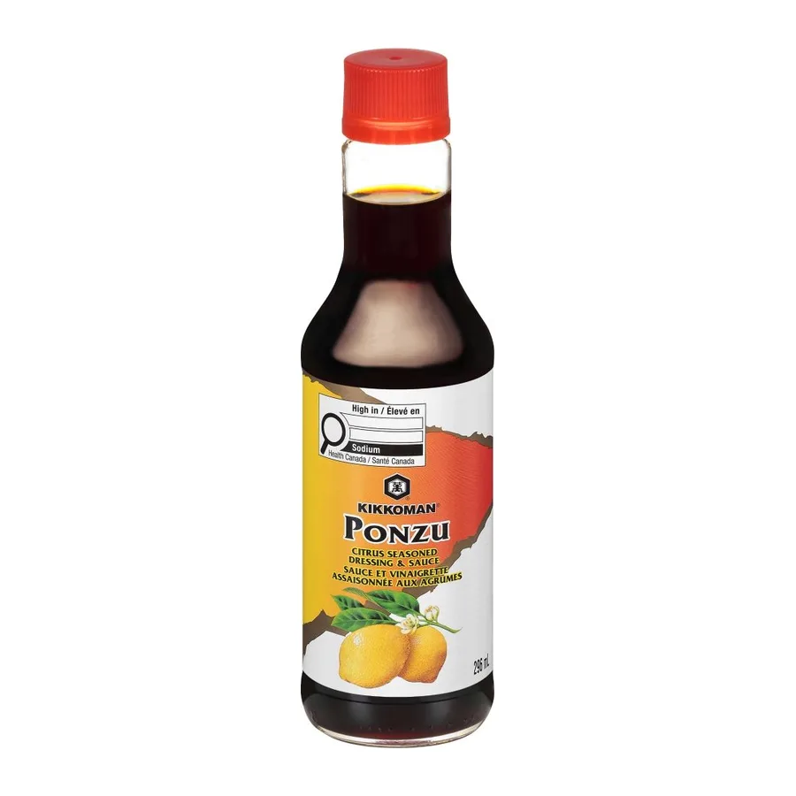 Kikkoman Ponzu citrus seasoned dressing & sauce, front of pack