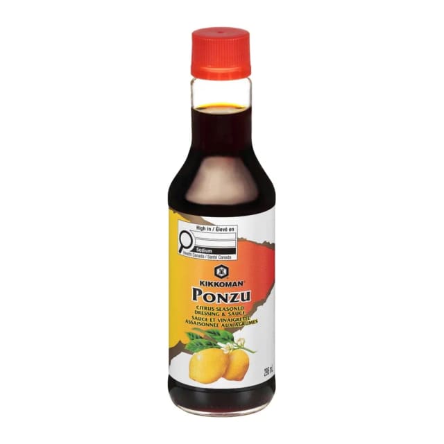 Kikkoman Ponzu citrus seasoned dressing & sauce, front of pack