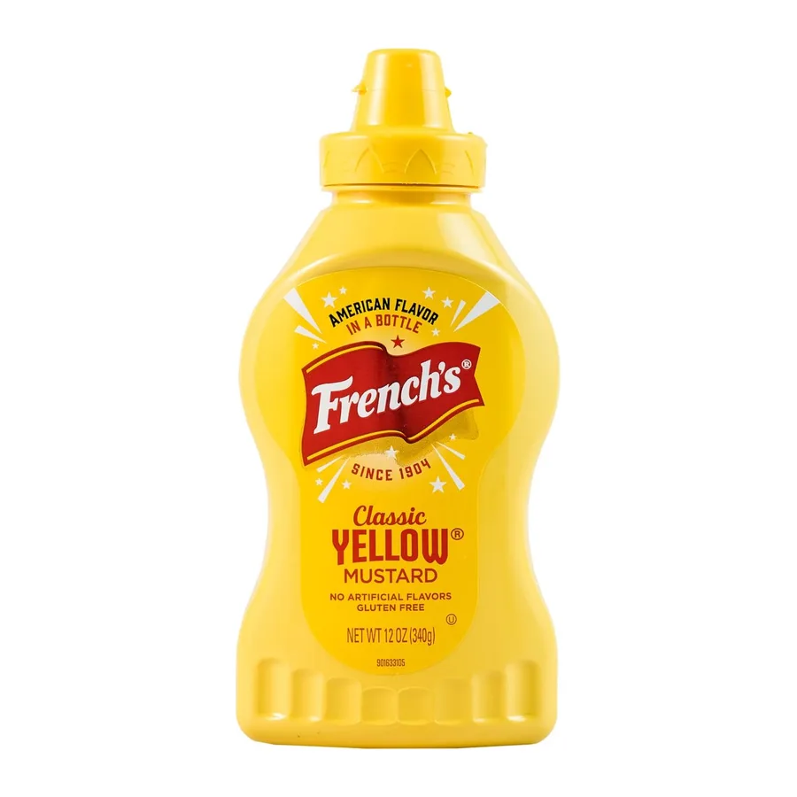 French's French Sennep Yellow, front of pack
