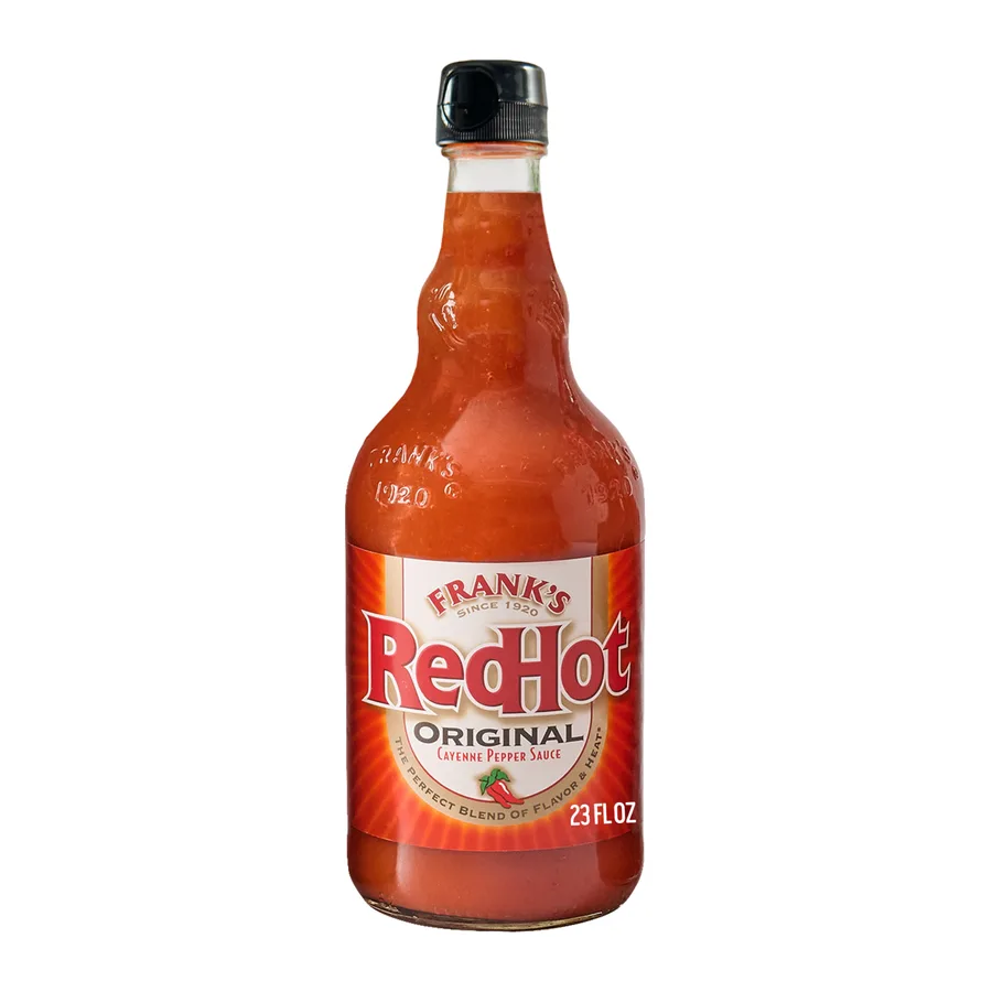 Frank's RedHot Sauce, front of pack
