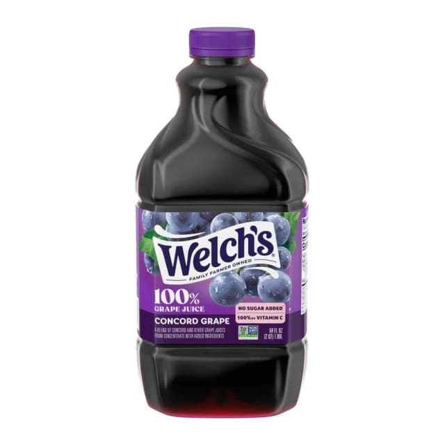 Welchs 100% Grape Juice - Concord Grape, front of pack