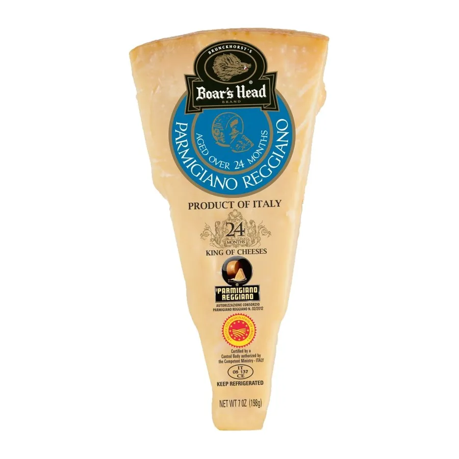 Boar's Head Parmasiano reggiano, front of pack