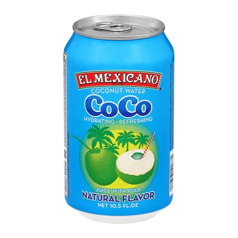 El Mexicano Coconut juice, front of pack