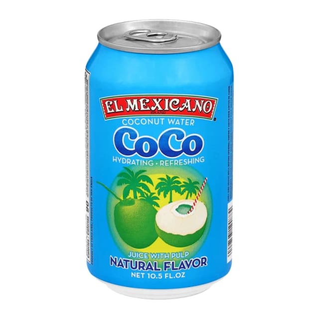 El Mexicano Coconut juice, front of pack