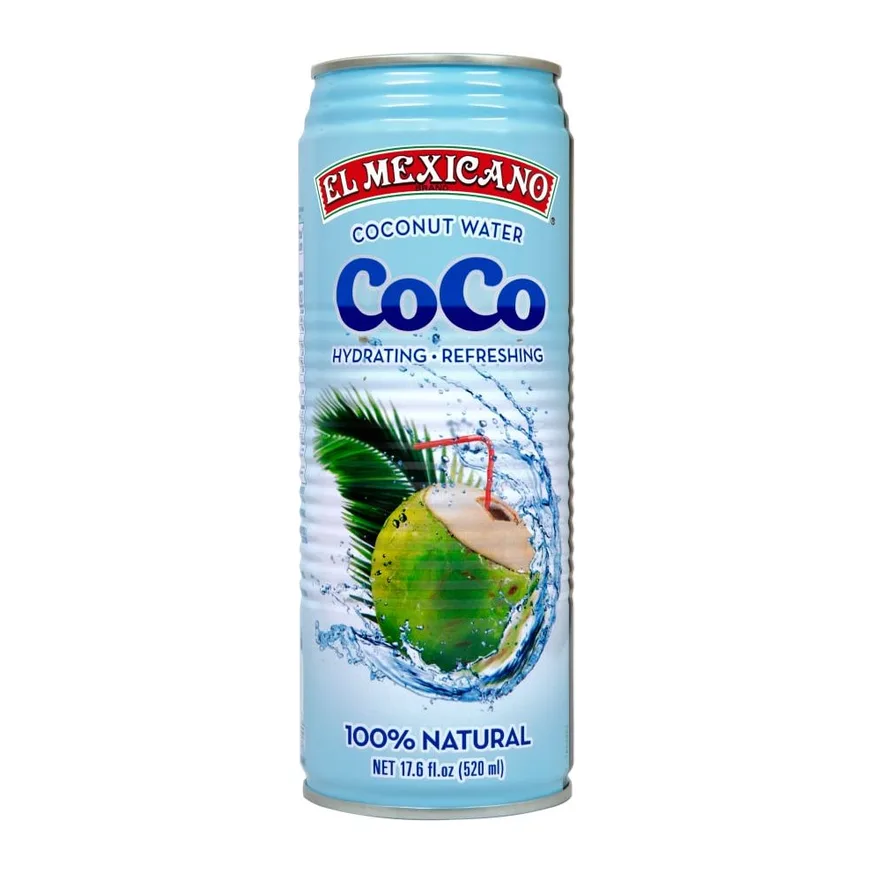 Marquez Brothers International  Inc. Coconut water, front of pack