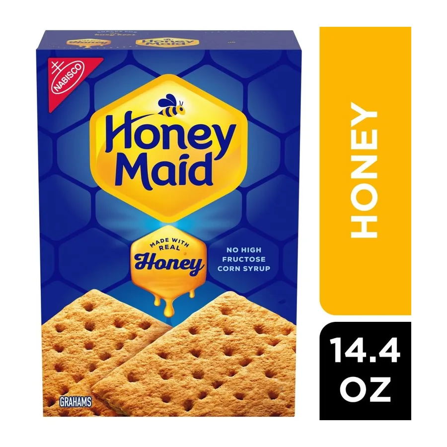 Nabisco Honey Maid Graham Crackers, front of pack