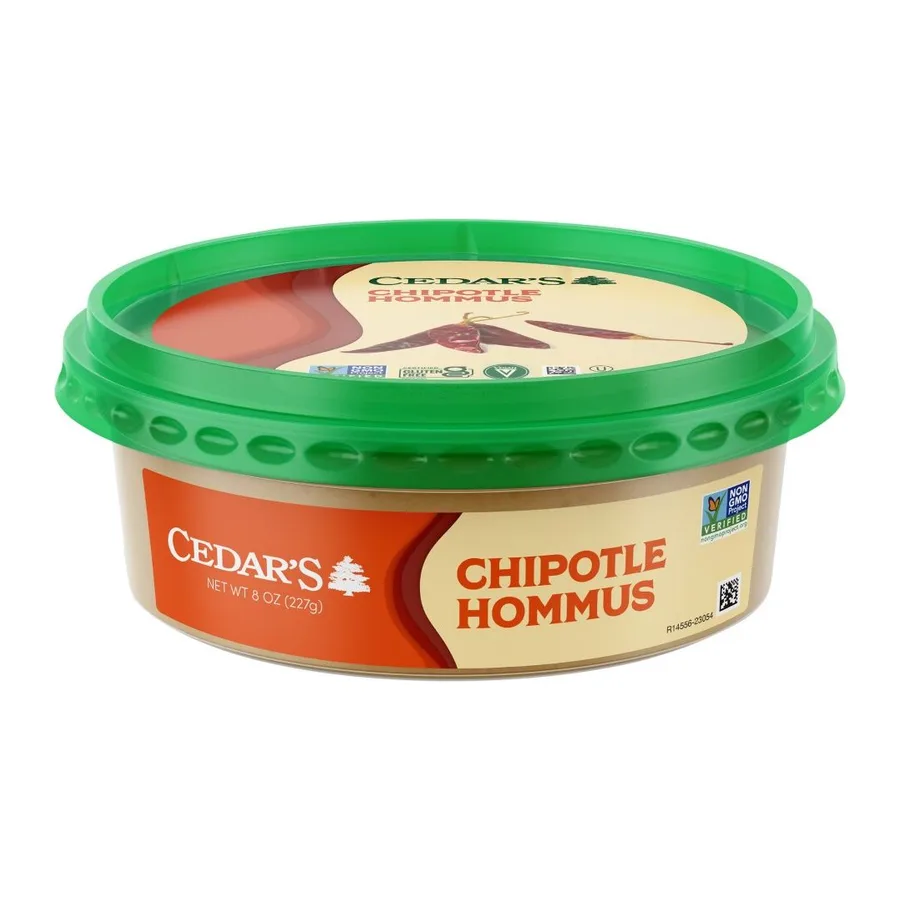 Cedar's Hommus Chipotle, front of pack