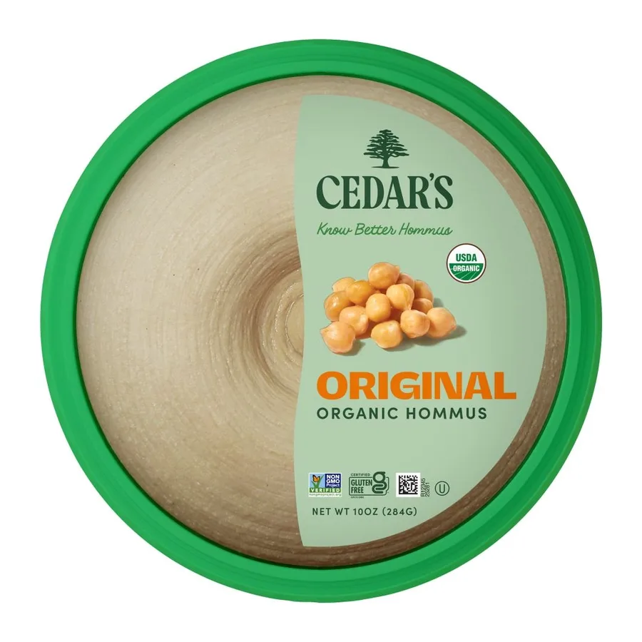 Cedar's Original Hommus Organic, front of pack