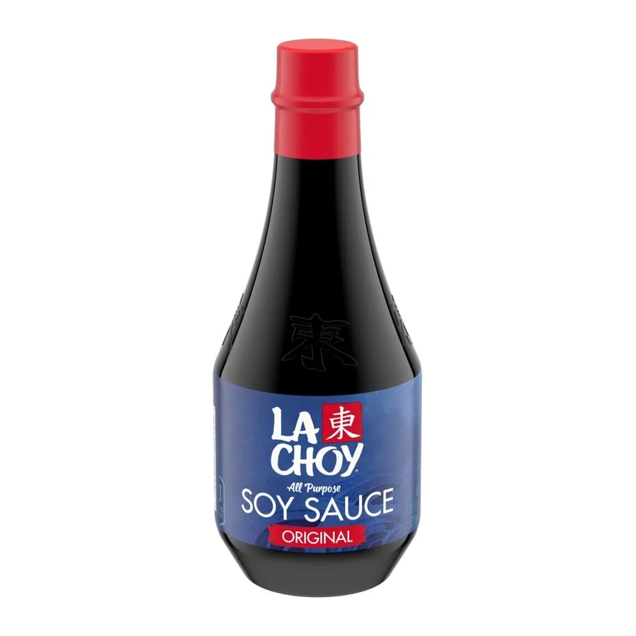La Choy Soy sauce, front of pack