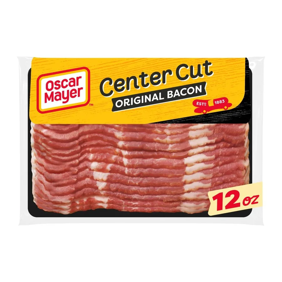 Oscar Mayer Center cut bacon, front of pack